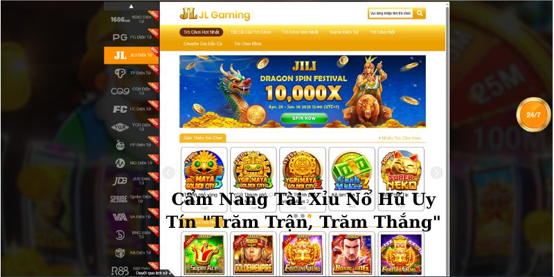 Cẩm Nang Tài Xỉu Nổ Hũ Uy Tín "Trăm Trận, Trăm Thắng"